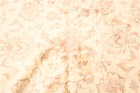 Tabriz Beige Hand Knotted 1011 X 230 Area Rug 250-30649 Image 7