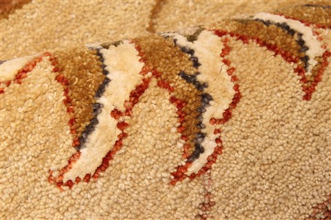 Ziegler Beige Square Hand Knotted 1511 X 164 Area Rug 250-30650 Image 10