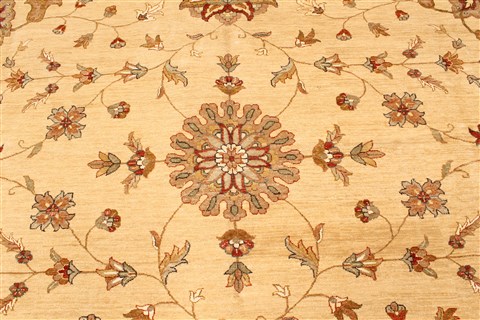 Ziegler Beige Square Hand Knotted 1511 X 164 Area Rug 250-30650 Image 13