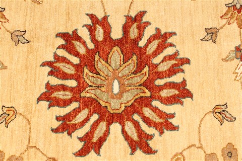 Ziegler Beige Square Hand Knotted 1511 X 164 Area Rug 250-30650 Image 1