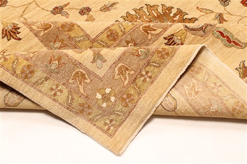 Ziegler Beige Square Hand Knotted 1511 X 164 Area Rug 250-30650 Image 6
