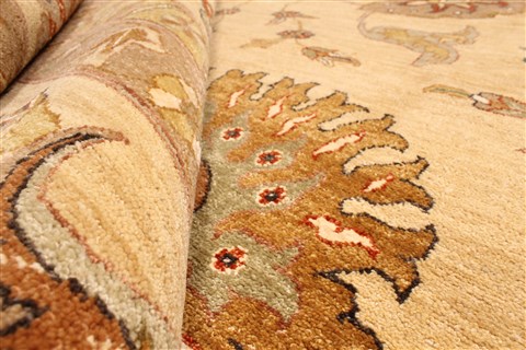 Ziegler Beige Square Hand Knotted 1511 X 164 Area Rug 250-30650 Image 7