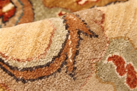 Ziegler Beige Square Hand Knotted 1511 X 164 Area Rug 250-30650 Image 9
