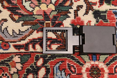 Bidjar Beige Hand Knotted 130 X 162 Area Rug 250-30651 Image 11