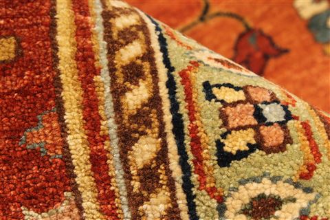 Serapi Beige Hand Knotted 1311 X 178 Area Rug 250-30654 Image 11