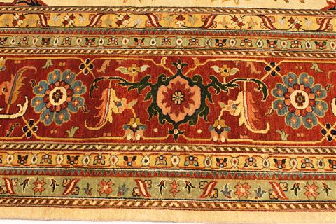 Serapi Beige Hand Knotted 1311 X 178 Area Rug 250-30654 Image 2