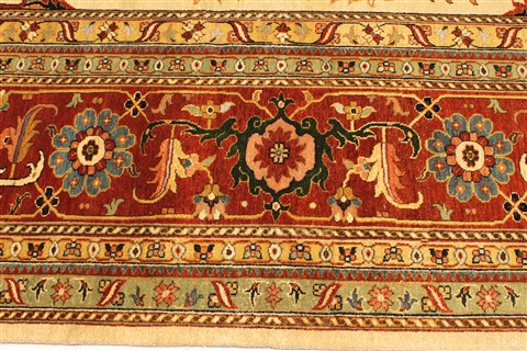 Serapi Beige Hand Knotted 1311 X 178 Area Rug 250-30654 Image 1