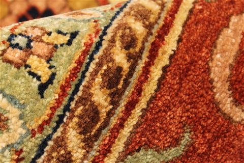 Serapi Beige Hand Knotted 1311 X 178 Area Rug 250-30654 Image 9