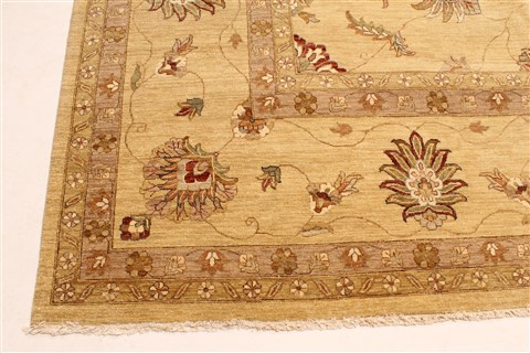 Ziegler Beige Square Hand Knotted 160 X 163 Area Rug 250-30655 Image 11