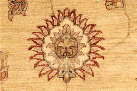 Ziegler Beige Square Hand Knotted 160 X 163 Area Rug 250-30655 Image 1