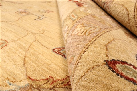 Ziegler Beige Square Hand Knotted 160 X 163 Area Rug 250-30655 Image 6