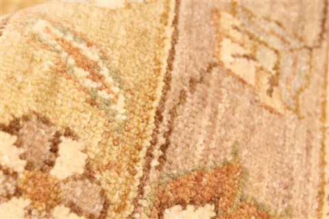 Ziegler Beige Square Hand Knotted 160 X 163 Area Rug 250-30655 Image 9