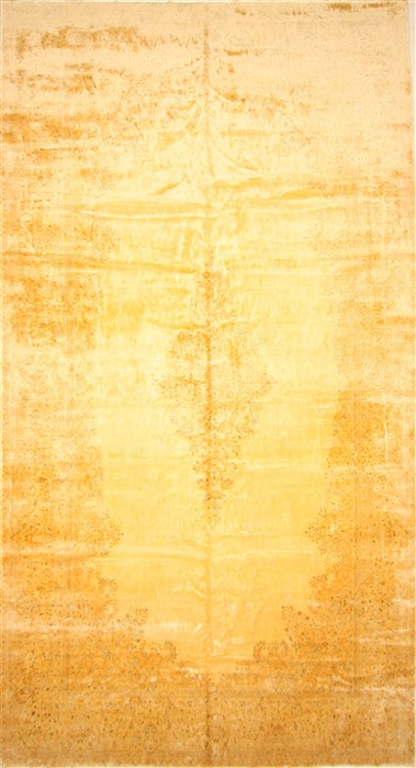 Kerman Beige Hand Knotted 115 X 2111 Area Rug 250-30657 Image 0