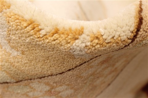 Chobi Beige Hand Knotted 141 X 200 Area Rug 250-30658 Image 11