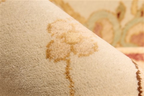 Chobi Beige Hand Knotted 141 X 200 Area Rug 250-30658 Image 13