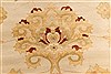 Chobi Beige Hand Knotted 141 X 200  Area Rug 250-30658 Thumb 2