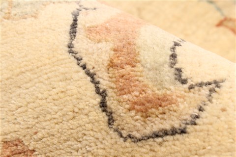 Ziegler Beige Hand Knotted 1510 X 206 Area Rug 250-30660 Image 9