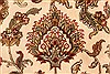 Kashan Beige Square Hand Knotted 1111 X 122 Area Rug 250-30661 Thumb 2