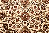 Kashan Beige Square Hand Knotted 1111 X 122 Area Rug 250-30661 Thumb 8