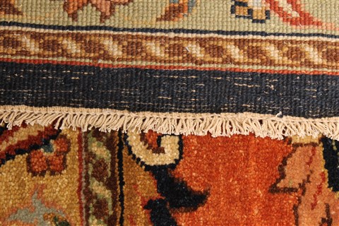 Serapi Blue Hand Knotted 1310 X 183 Area Rug 250-30663 Image 2