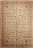 Kerman Blue Hand Knotted 131 X 192 Area Rug 250-30666 Thumb 0
