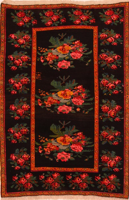 Kazak Red Runner Hand Knotted 34 X 103  Area Rug 100-30668 Image 0