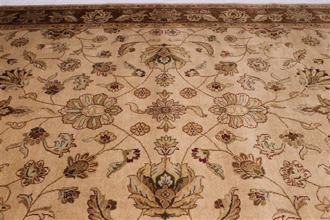 Jaipur Beige Hand Knotted 90 X 122 Area Rug 301-30669 Image 1