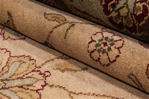 Jaipur Beige Hand Knotted 90 X 122 Area Rug 301-30669 Image 4