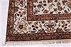 Jaipur White Hand Knotted 92 X 121  Area Rug 301-30676 Thumb 4