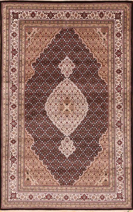 Mahi Beige Hand Knotted 510 X 91 Area Rug 256-30679 Image 0