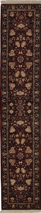 Kashan Red Runner Hand Knotted 23 X 1110  Area Rug 276-30682 Image 0