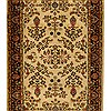 Sarouk White Runner Hand Knotted 28 X 97 Area Rug 276-30683 Thumb 1