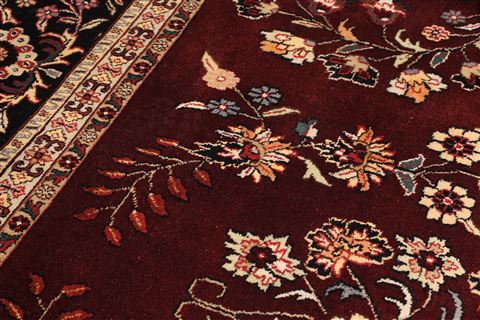 Sarouk Beige Hand Knotted 88 X 1110 Area Rug 301-30688 Image 10