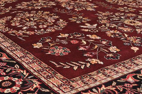 Sarouk Beige Hand Knotted 88 X 1110 Area Rug 301-30688 Image 2