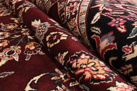Sarouk Beige Hand Knotted 88 X 1110 Area Rug 301-30688 Image 5
