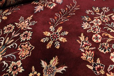 Sarouk Beige Hand Knotted 88 X 1110 Area Rug 301-30688 Image 8