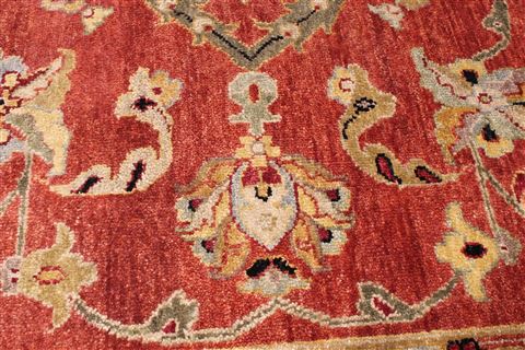 Jaipur Red Hand Knotted 86 X 116 Area Rug 301-30689 Image 6