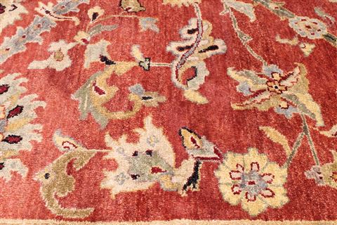 Jaipur Red Hand Knotted 86 X 116 Area Rug 301-30689 Image 8