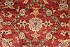 Jaipur Red Hand Knotted 86 X 116 Area Rug 301-30689 Thumb 2
