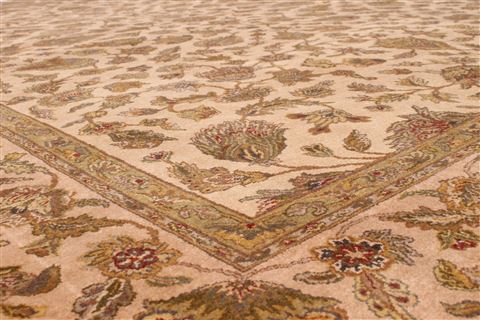 Jaipur Beige Hand Knotted 92 X 1111 Area Rug 301-30691 Image 2