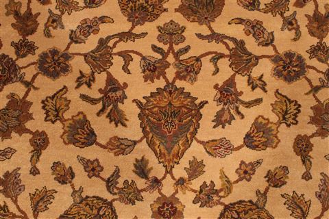 Jaipur Beige Hand Knotted 92 X 1111 Area Rug 301-30691 Image 7