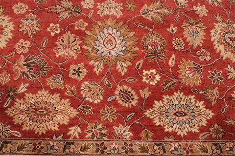 Jaipur Red Hand Knotted 92 X 124 Area Rug 301-30693 Image 7