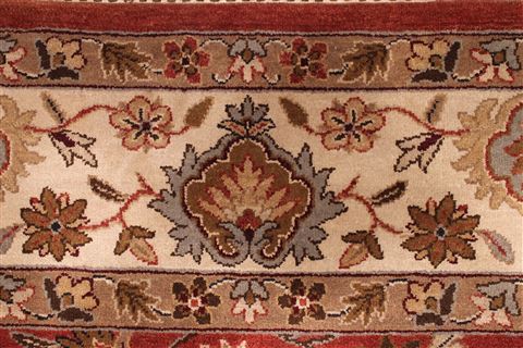 Jaipur Red Hand Knotted 92 X 124 Area Rug 301-30693 Image 9