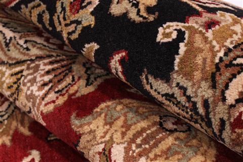 Jaipur Red Hand Knotted 811 X 120 Area Rug 301-30694 Image 4