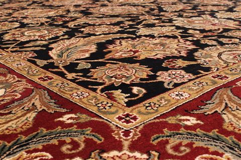 Jaipur Black Hand Knotted 91 X 123 Area Rug 301-30695 Image 10