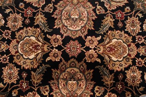 Jaipur Black Hand Knotted 91 X 123 Area Rug 301-30695 Image 3