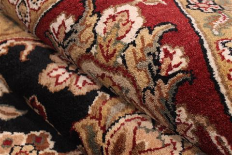 Jaipur Black Hand Knotted 91 X 123 Area Rug 301-30695 Image 4