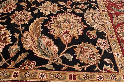 Jaipur Black Hand Knotted 91 X 123 Area Rug 301-30695 Image 6