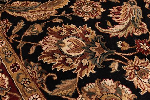 Jaipur Black Hand Knotted 91 X 123 Area Rug 301-30695 Image 7