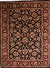 Jaipur Black Hand Knotted 91 X 123 Area Rug 301-30695 Thumb 0